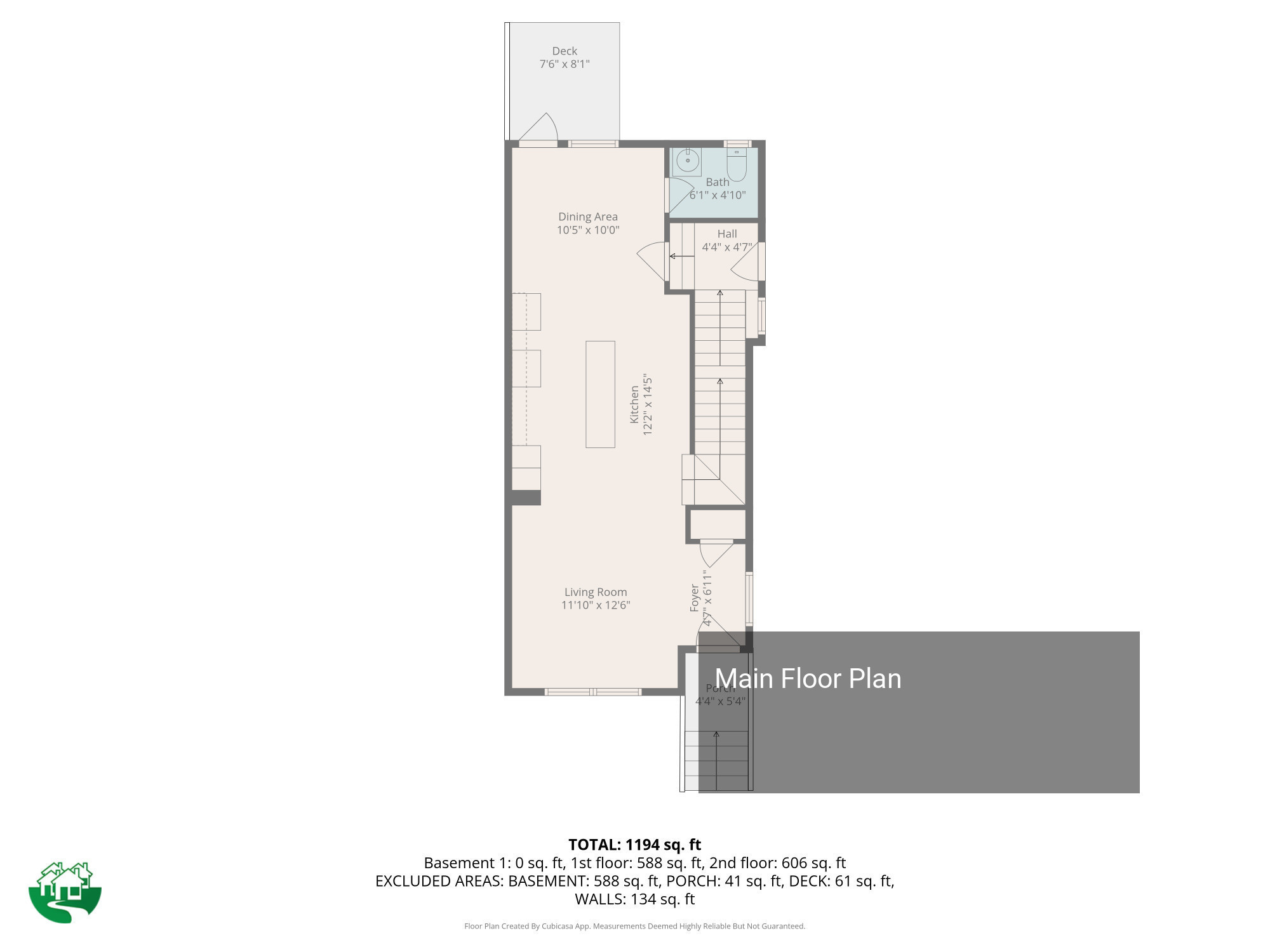 Main Floor Plan Key Image