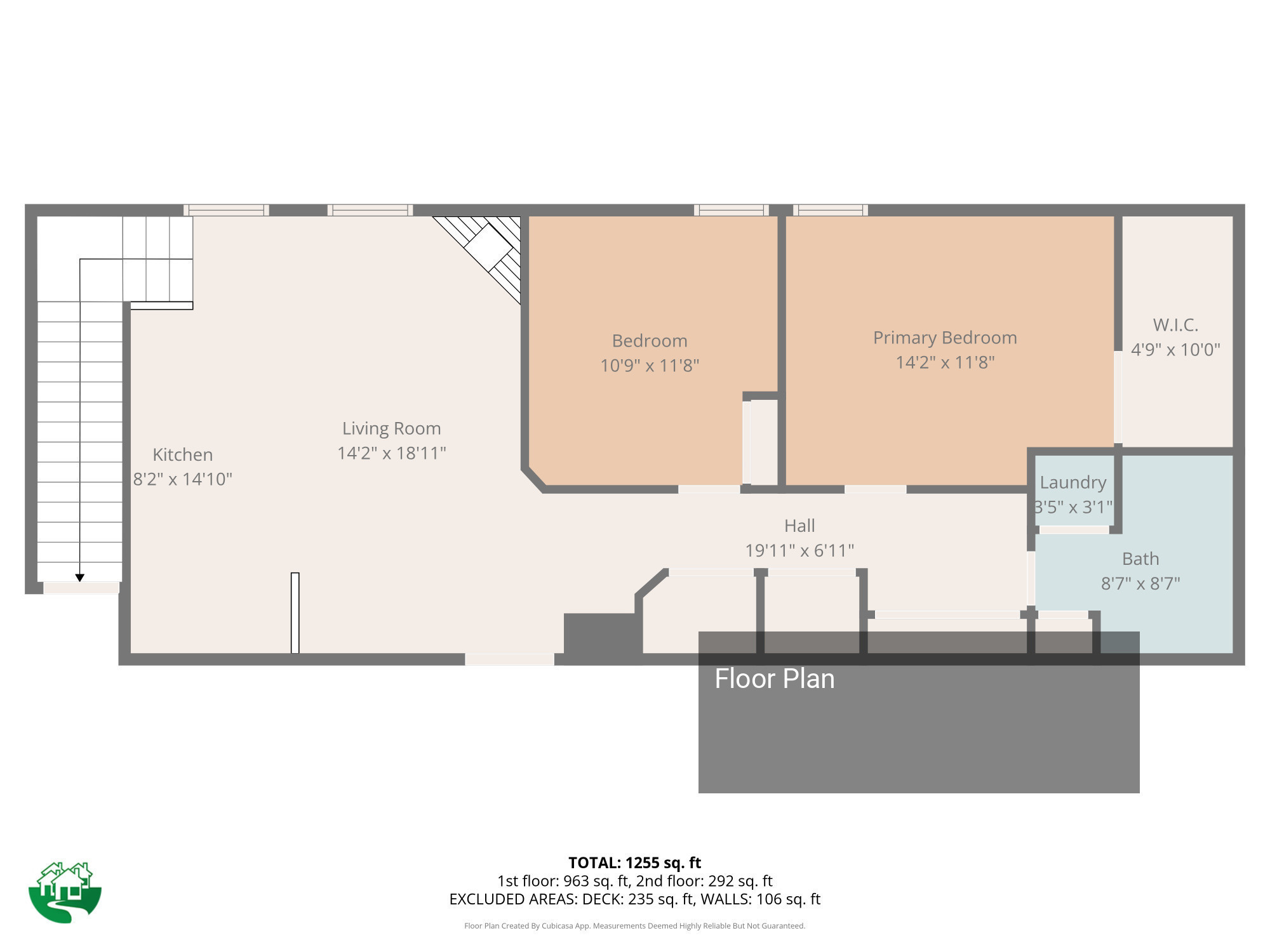 Main Floor Plan Key Image