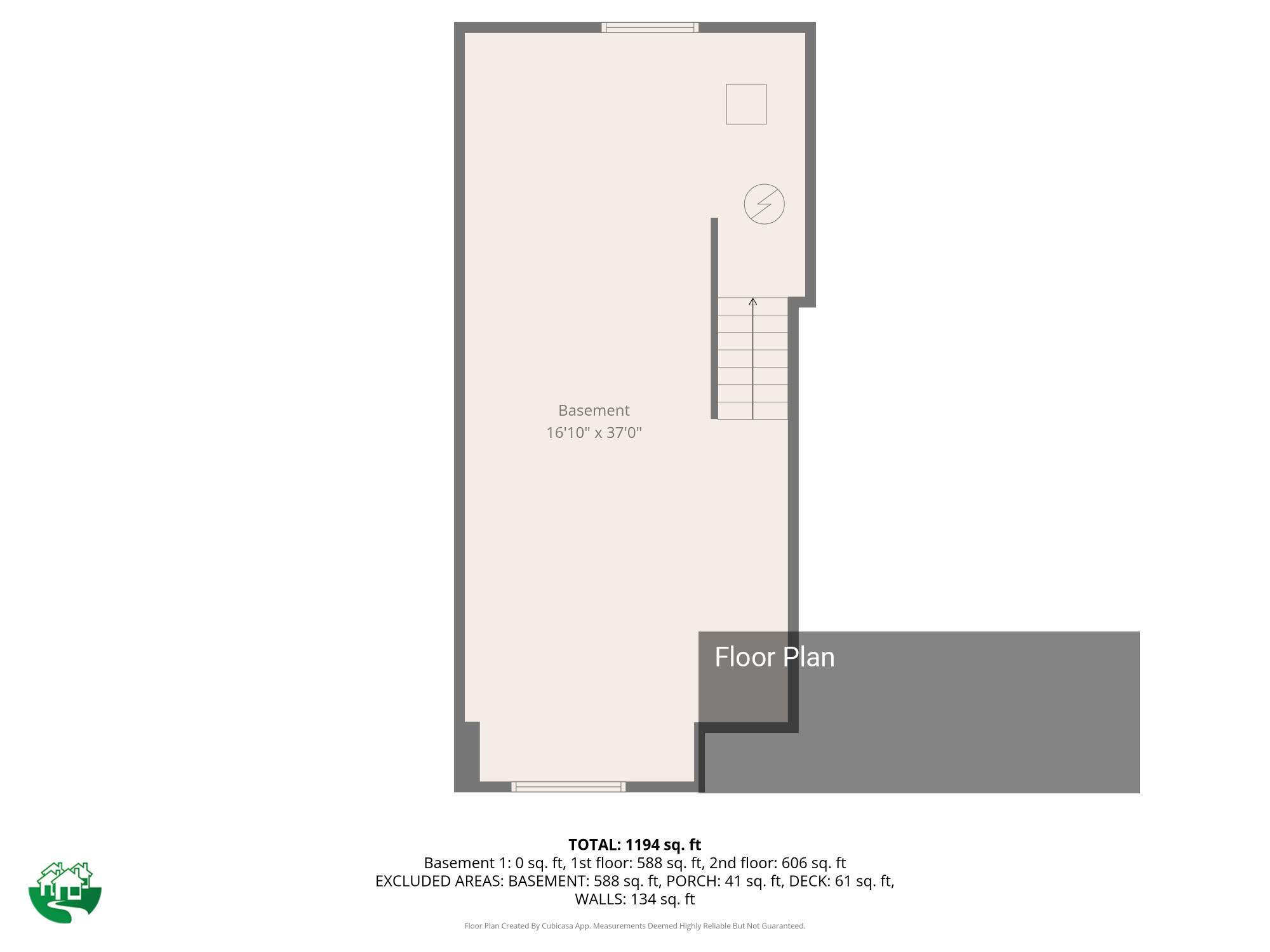 Lower Floor Plan Key Image