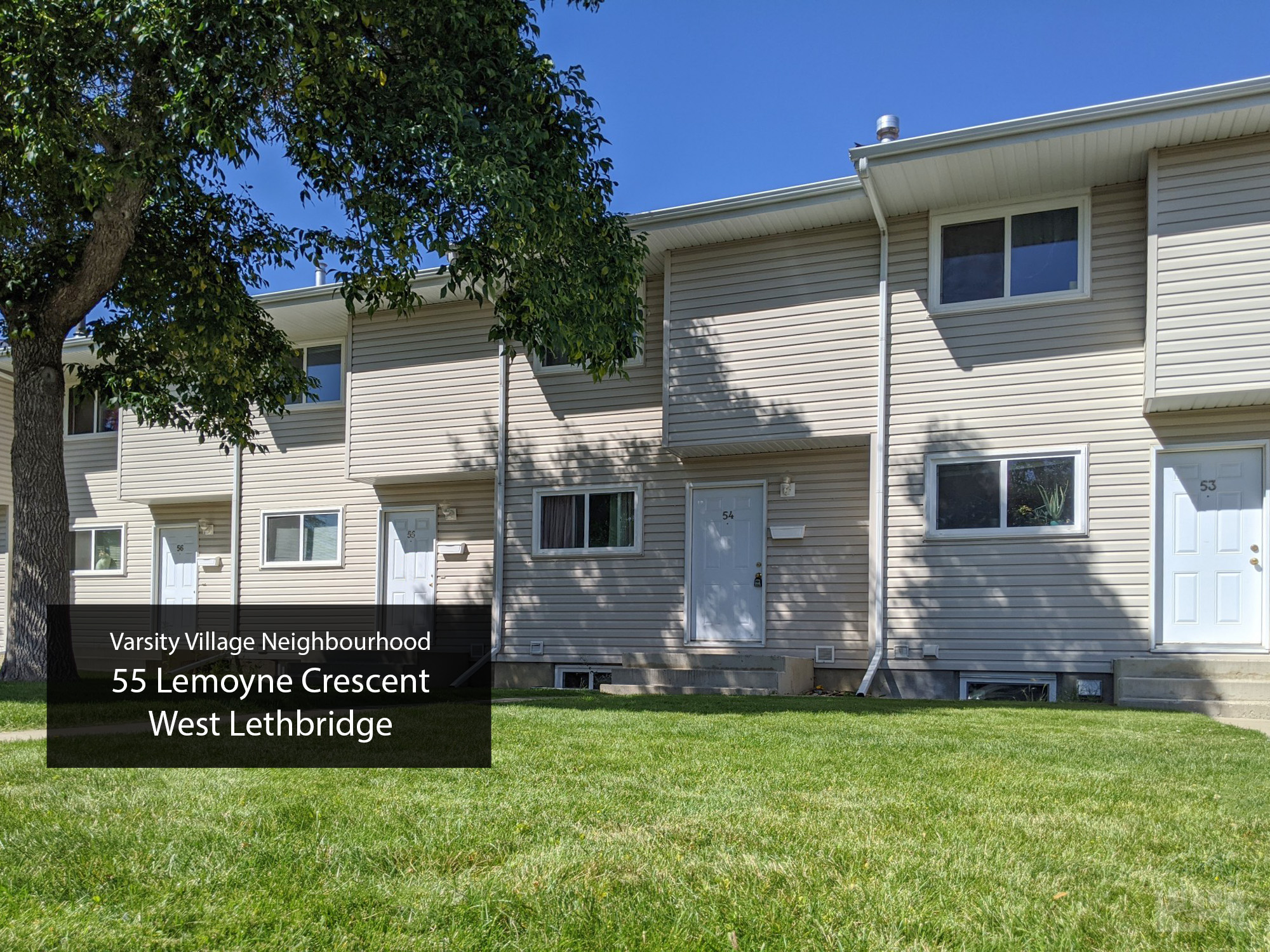 55 Lemoyne Crescent West Lethbridge (Unit 55)