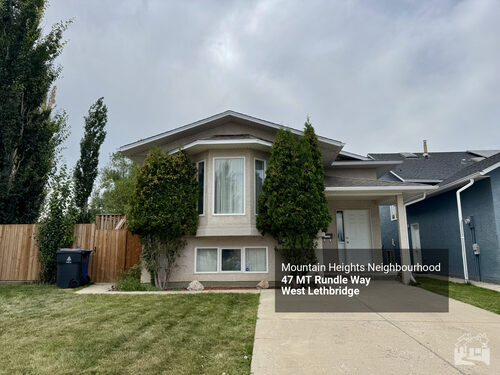 47 MT Rundle Way West Lethbridge Cover image