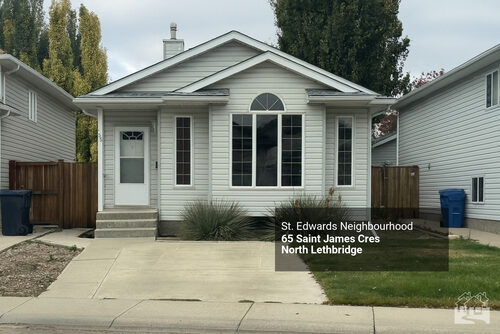 65 Saint James Cres North Lethbridge (Mainfloor Suite) Cover image