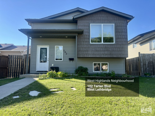102 Tartan Blvd West Lethbridge (Lower Suite) Cover image