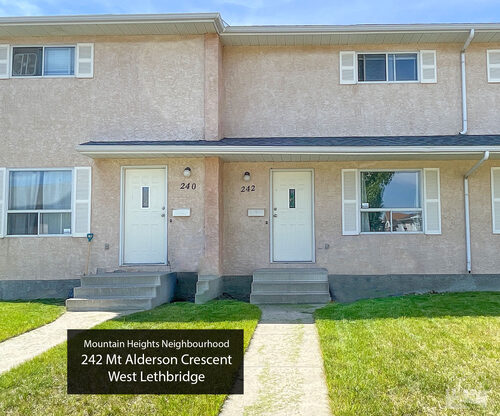 242 Mt Alderson Crescent West Lethbridge Cover image